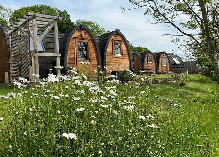 Hedgehog Glamping Pod School House Farm