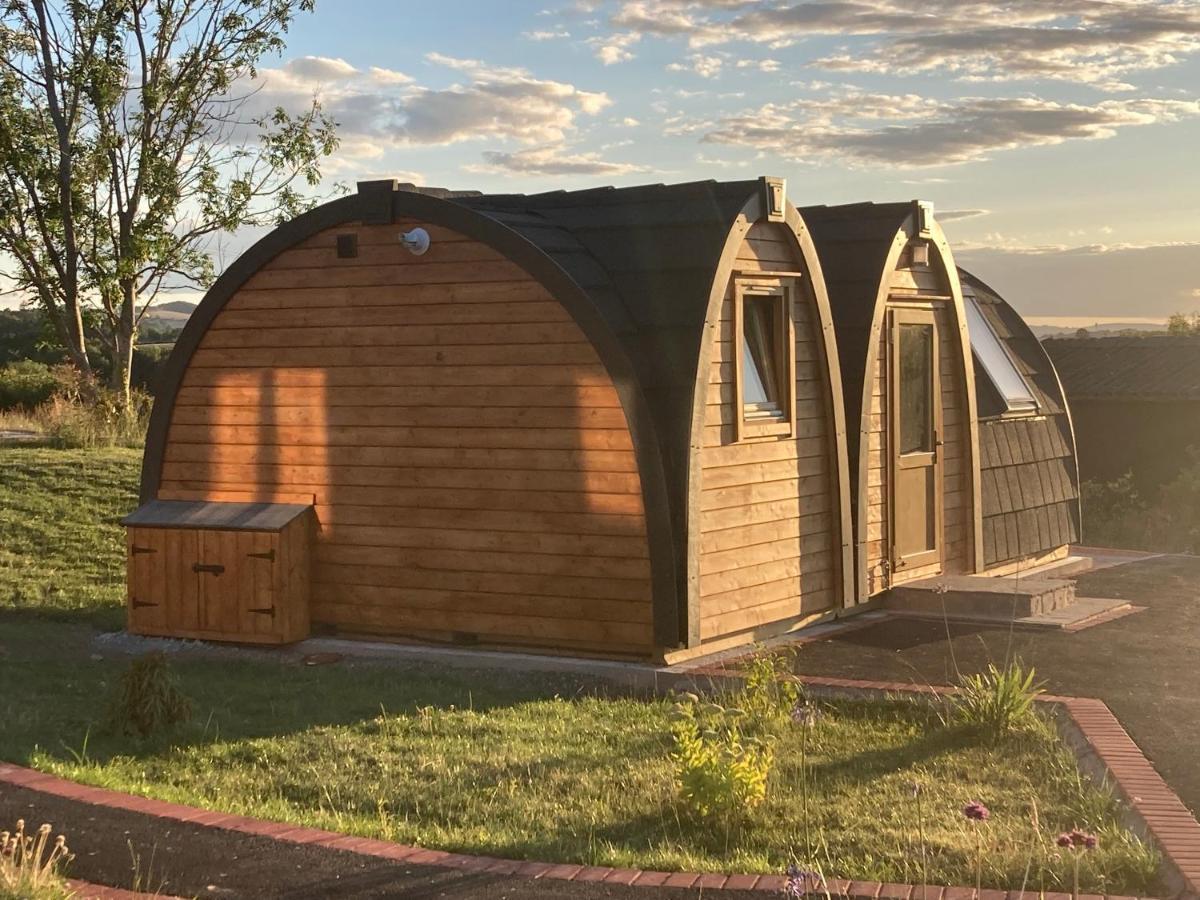 Hedgehog Glamping Pod School House Farm Campsite Leighton (Shropshire)