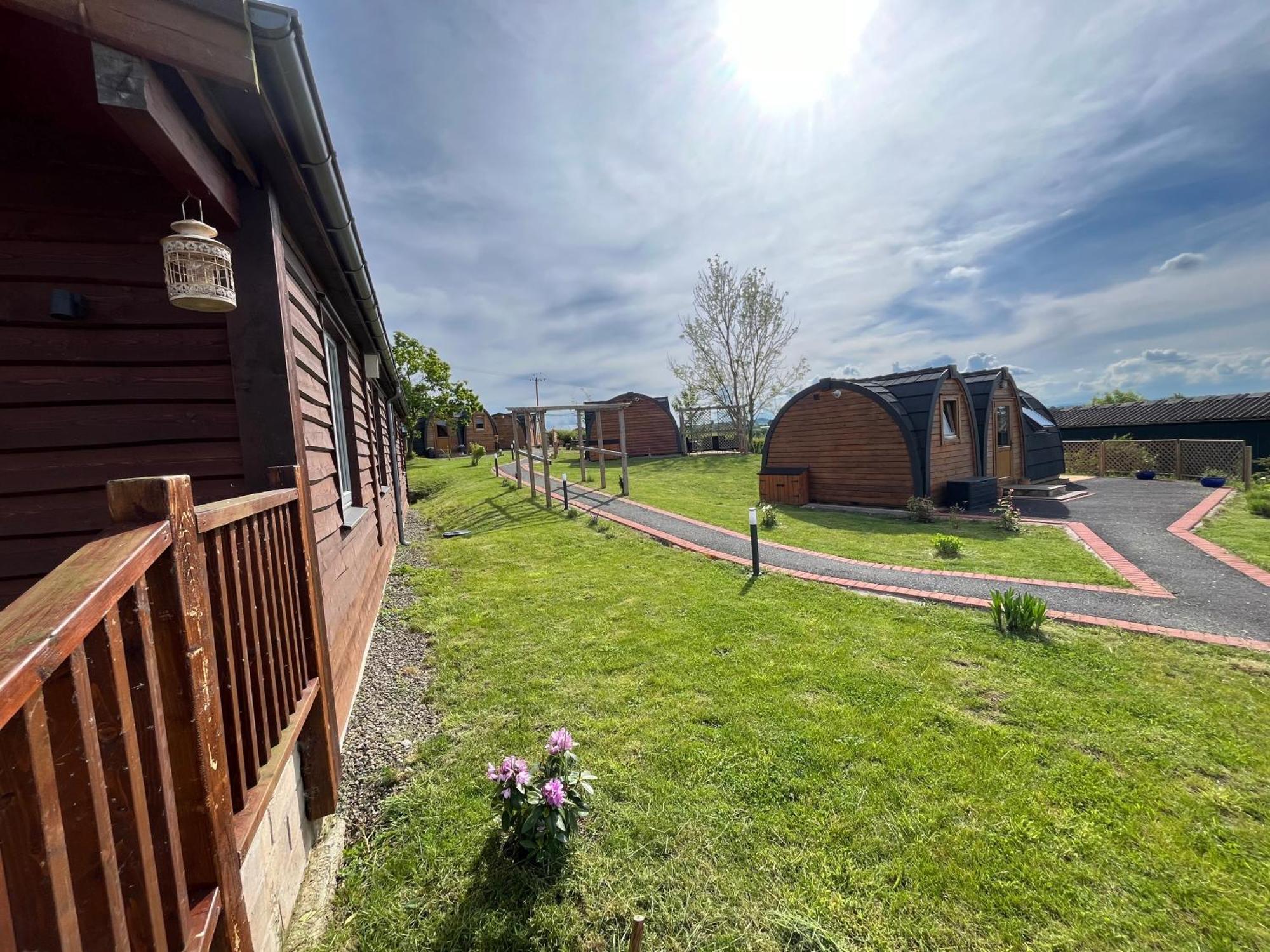 Campsite Hedgehog Glamping Pod School House Farm Leighton (Shropshire)